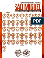 Calendario São Miguel