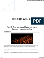 Biologia Celular - Aula 3