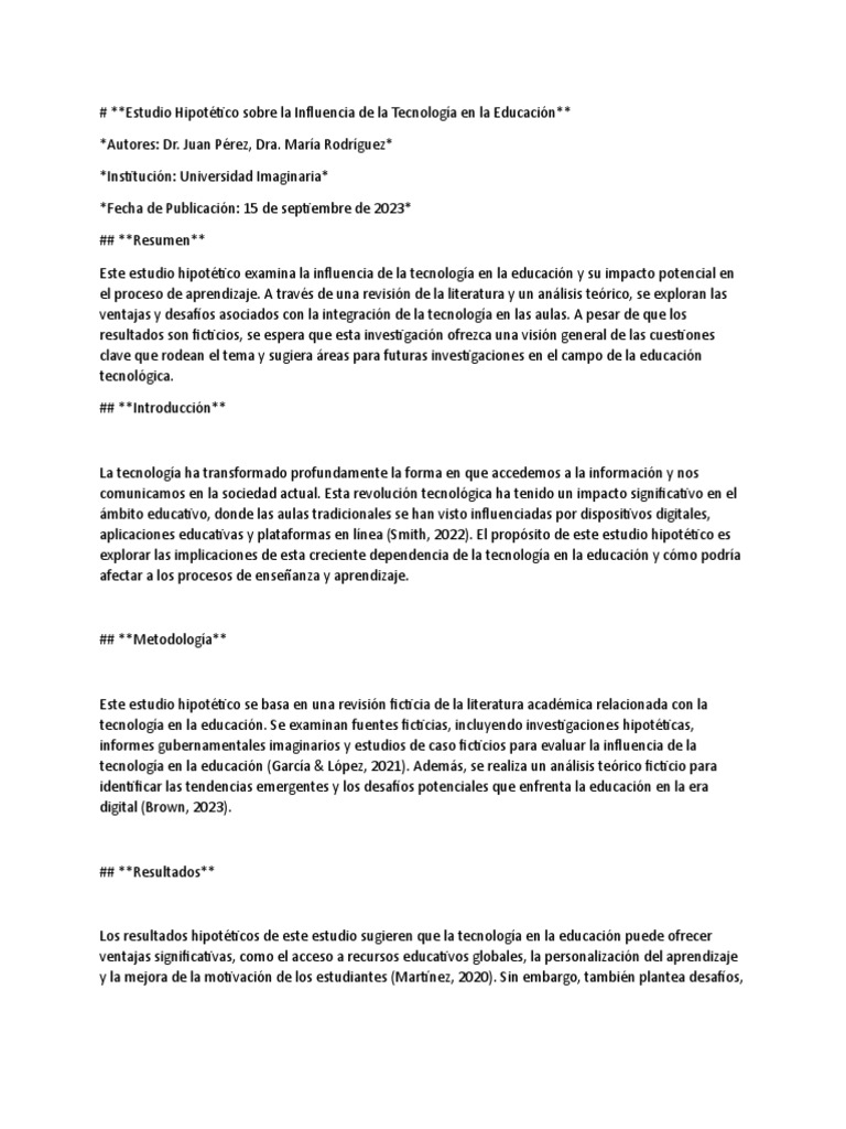 Impacto de la Tecnología en la Educación | PDF | Aprendizaje | Cognición