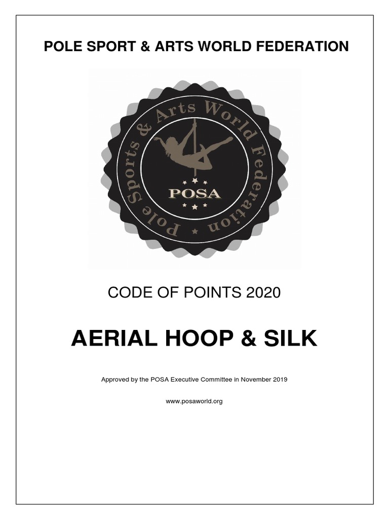 POSA Code of Points 2020 Aerial | PDF