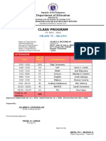 Class Program