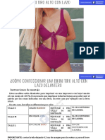 Corpiño Bikini Tiro Alto (Bikini Con Lazo)