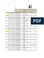 Package Dtat Sheet