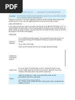Masters of Ceremony Sample Script - Emcee Script For INSET SEMINAR 2019 ...