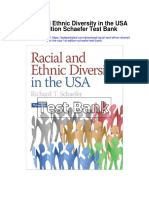 Racial and Ethnic Diversity in The Usa 1st Edition Schaefer Test Bank