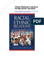 Racial and Ethnic Relations in America 7th Edition Mclemore Test Bank