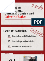 CRIM 111 Pp. 6 10 Segment 2. Criminalistics