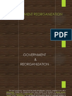 Government Reorganization