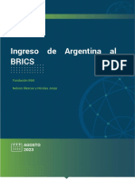 Argentina y El Ingreso A BRICS