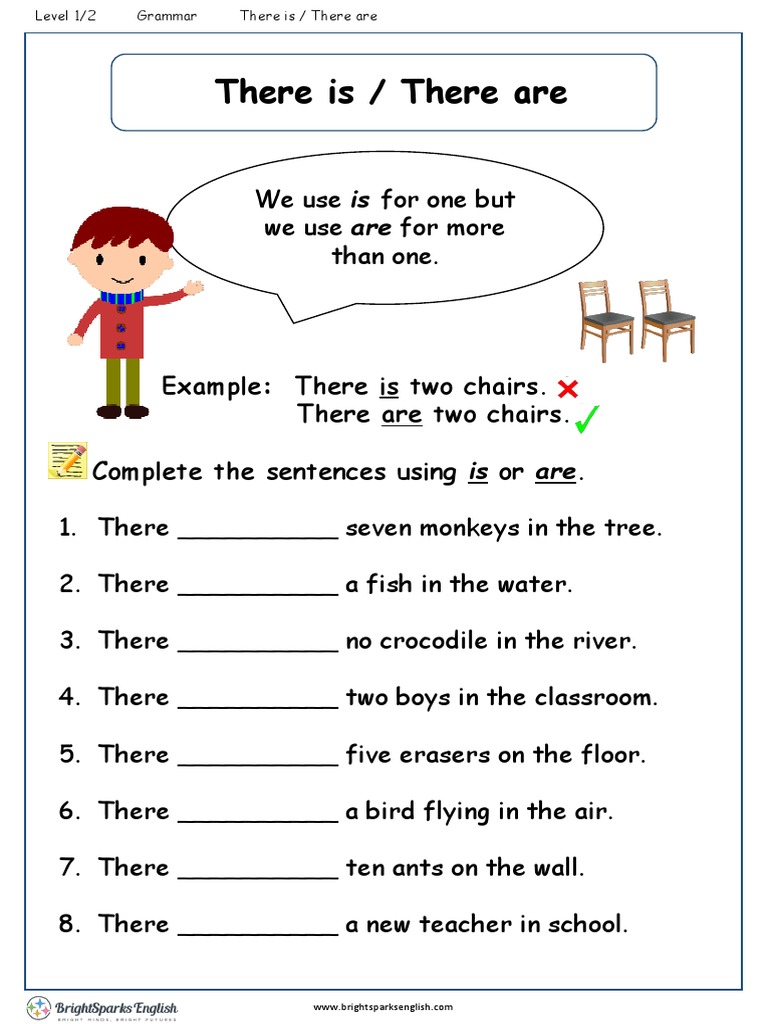 There Is There Are | PDF
