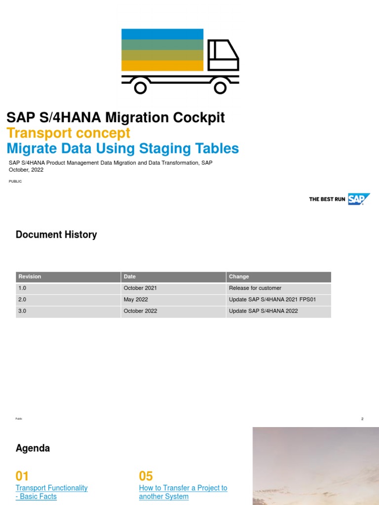 SAP S/4HANA Migration Cockpit Guide | PDF
