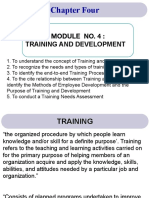Chapter 4 Training and Develoment