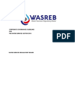 WASREB Corporate Governance Guidelines