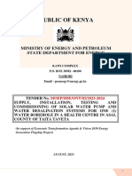 Republic of Kenya: Ministry of Energy and Petroleum State Department For Energy