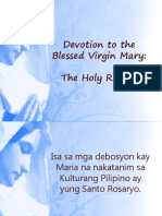 Devotion To The Blessed Virgin Mary