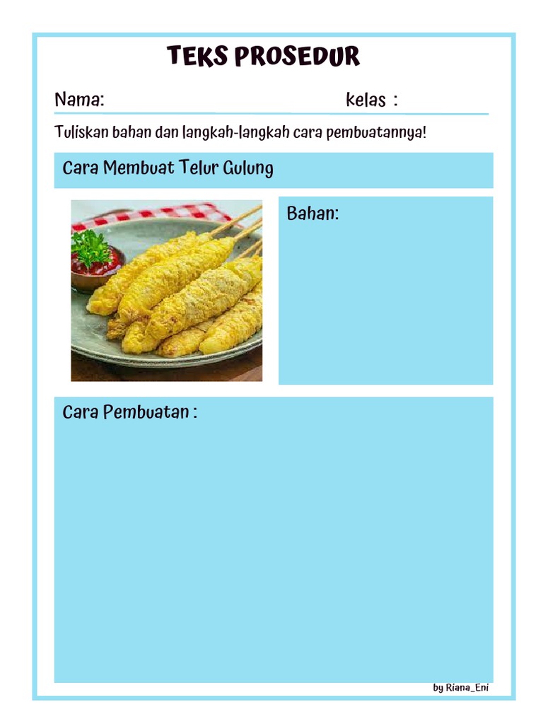 Teks Prosedur | PDF