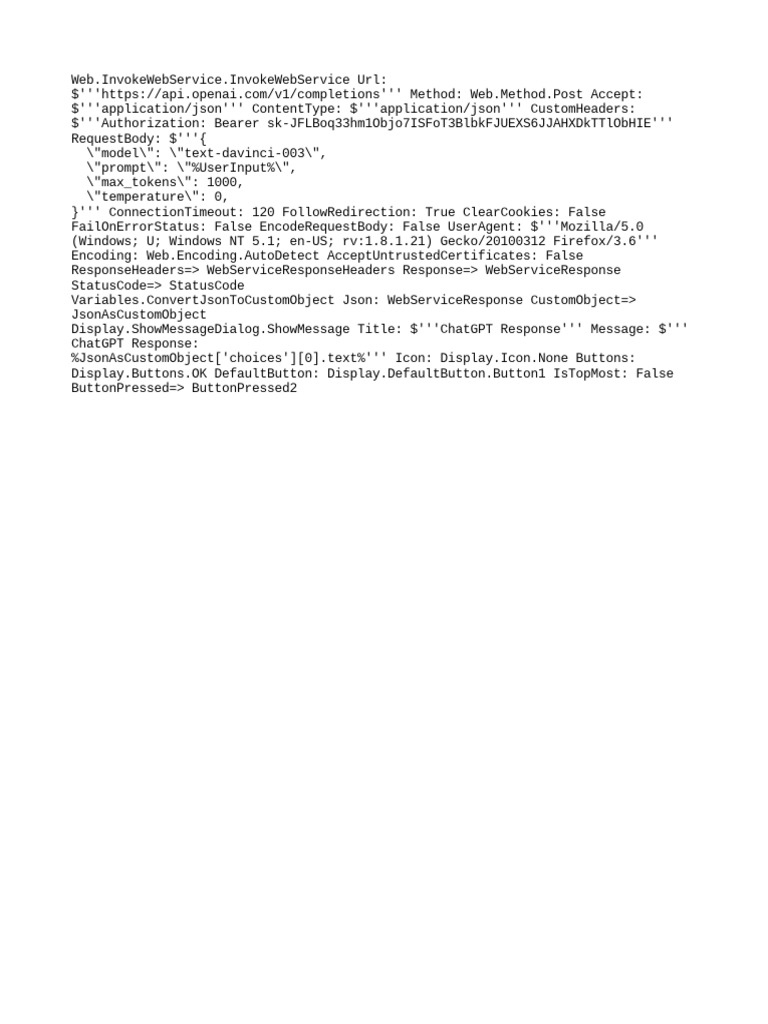 ChatGPT API | PDF