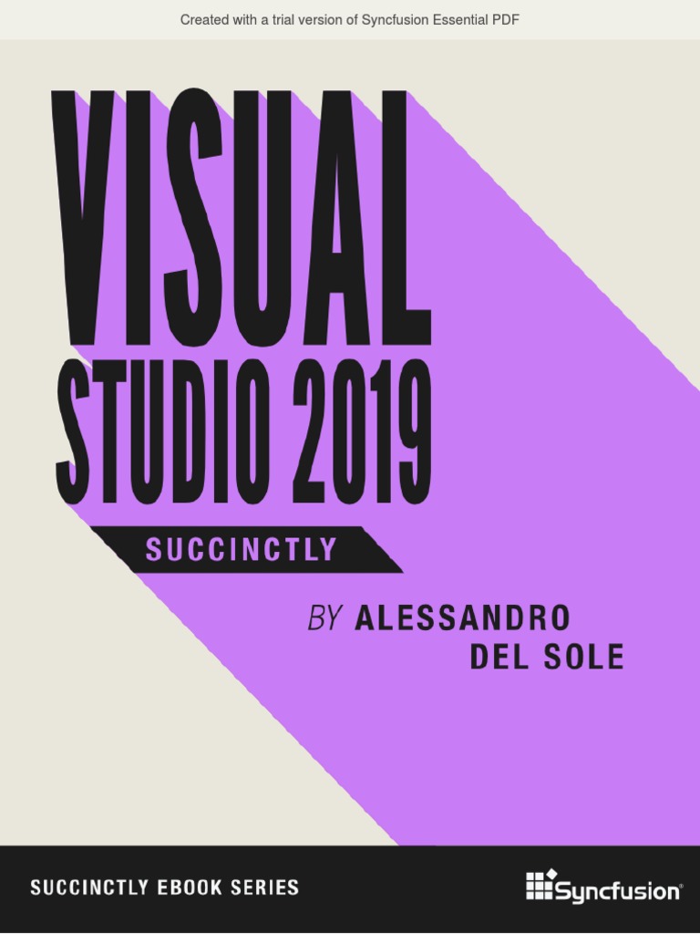 Visual studio 2019 succinctly pdf installation computer programs