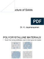 Structure of Solids