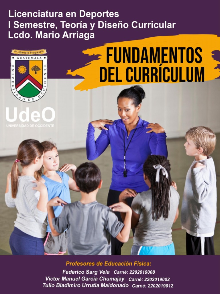Fundamentos Del Curriculum | PDF | Plan de estudios | Aprendizaje