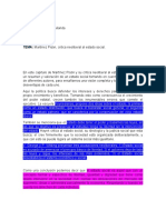 NOMBRE: Nadia Suquilanda FECHA: 11/02/2022 CICLO: 1er Ciclo TEMA: Martínez Pisón, Critica Neoliberal Al Estado Social