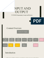 06 Input Output