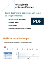 Caracterização de Movimentos Uniformes - 02