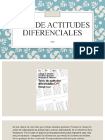 test de actitudes diferenciales