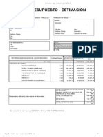 Presupuesto Fernando Reemplazo Embrague