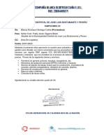 Carta de Presentacion 2023