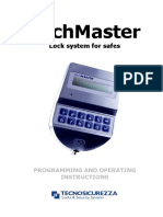 TechMasters Programming & Operating Instructions