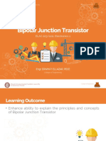 Bipolar Junction Transistor: ELAC 223/221L Electronics 1
