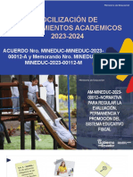 DIRECTRICES  ACADEMICAS 2023-2024