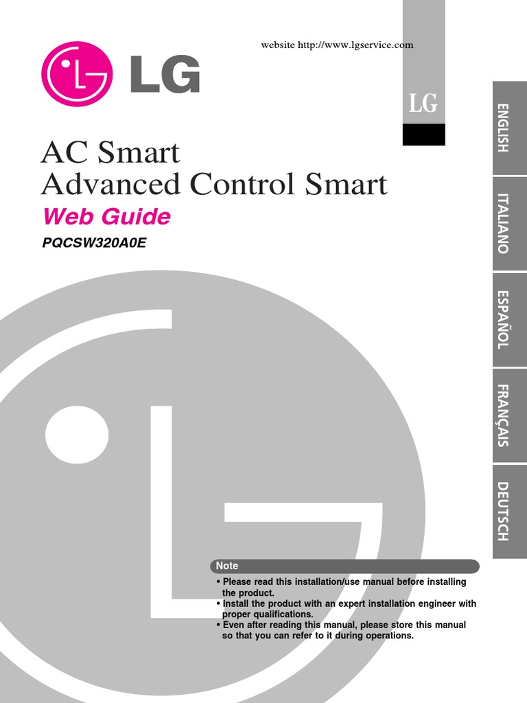 AC Smart Web Installation Guide | PDF | World Wide Web | Internet & Web
