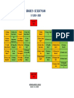 Sample Seat Plan