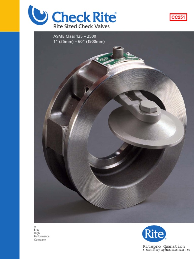 Cc251 - Bray-rite-Ansi Series 150model210smz- Cutsheet | PDF | Valve ...