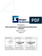 Peso Específico y Absorción en Agregados Gruesos 01