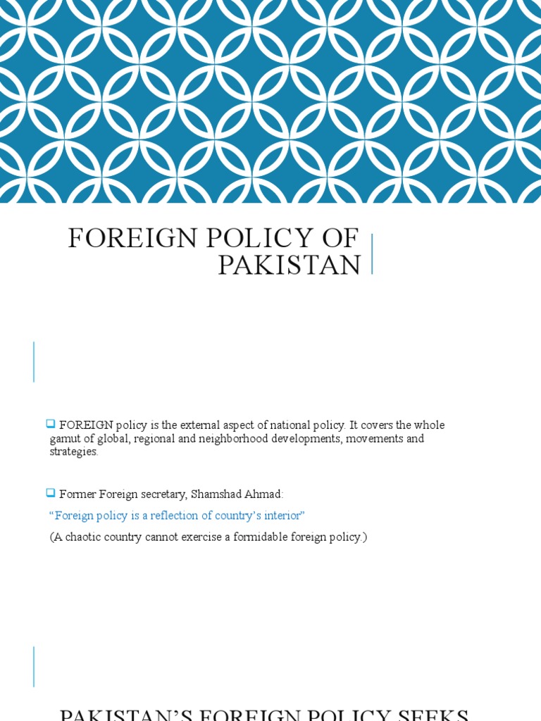 Foreign Policy | PDF