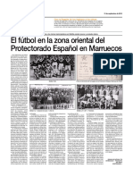 Historia Del Futbol en El Protectorado