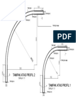 Tampak Atas Profil 2: Triplek 1