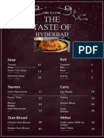 Menu Card