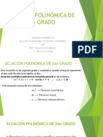 Clase Solana ECUACIÓN POLINÓMICA DE 2do GRADO PDF
