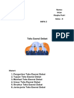 Teks Esensi Debat - B.indo