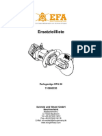 Ersatzteilliste: Zerlegesäge EFA 86 110886320