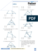 Geometría - Triángulos y Líneas Notables - Congruencia de Triángulos - Fusión Reg 1-2 - Tarea