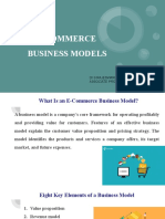 E-COMM Business Models