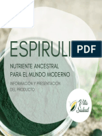 Espirulina Vita Salud - Presentación
