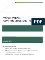 Topic 3 - Control Structure (Part 2) - 230726 - 105926