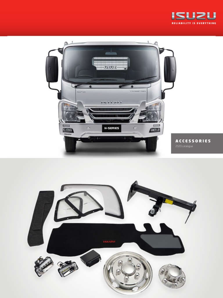 Isuzu Truck Accessories Catalogue 2020 | PDF | Car Body Styles ...