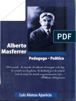 Alberto Masferrer Pedagogo Político